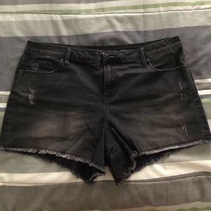 Black shorts